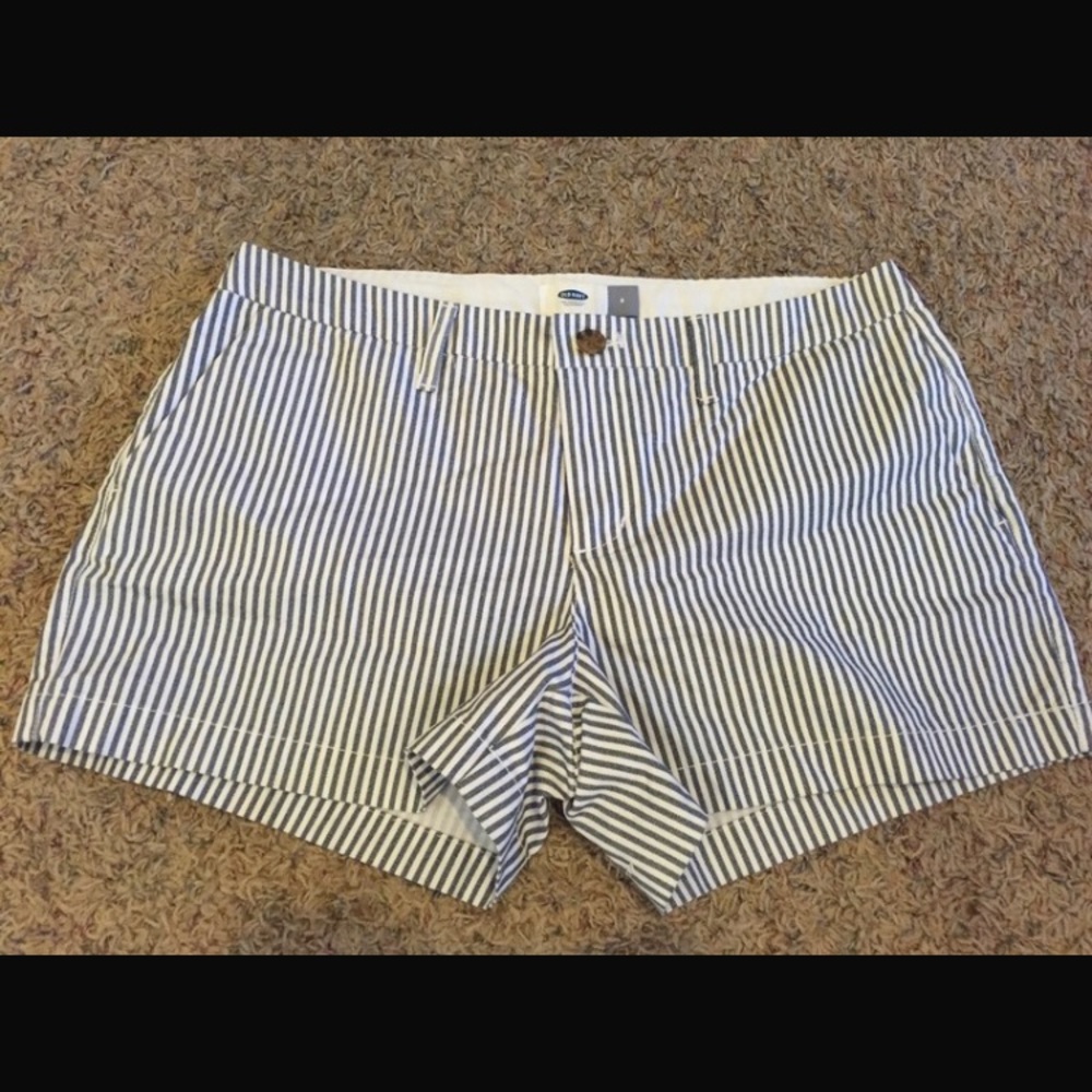 Pinstripe Dress Shorts